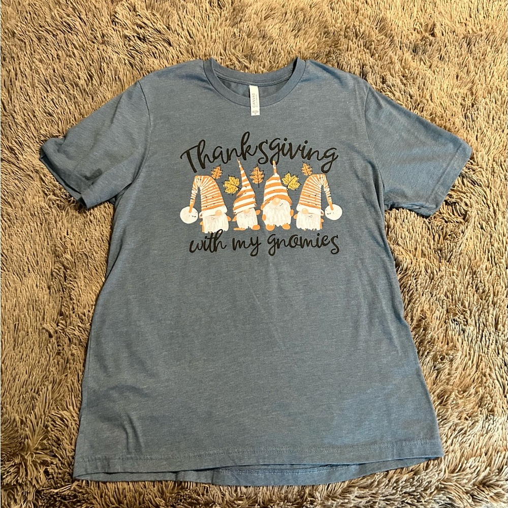 Bella Canvas short sleeve Thanksgiving tee